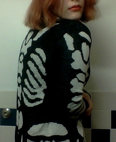 skeleton sweater III