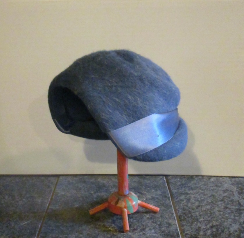 blue hat I